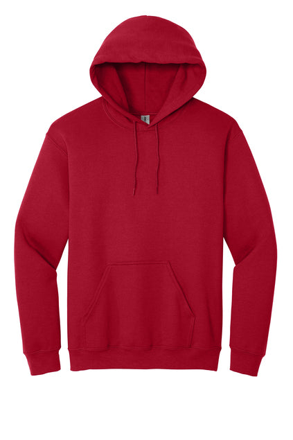 Cherry Red Hooded Sweatshirt