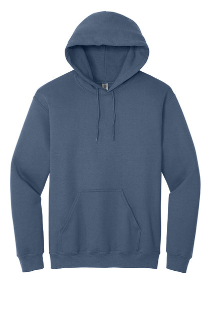 Indigo Blue Hooded Sweatshirt