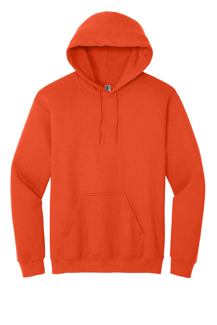 Orange Hooded Sweatshirt